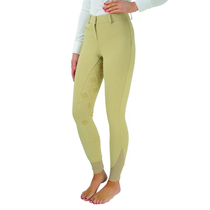 Hy Equestrian Derby Ladies Breeches - Beige